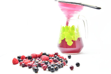 A set of fruits for making compote