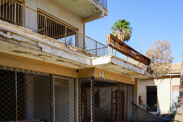 Varosha, the abandoned city in Famagusta in North Cyprus