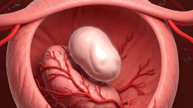Human Embryo Development Womb Pregnancy Medical Animation