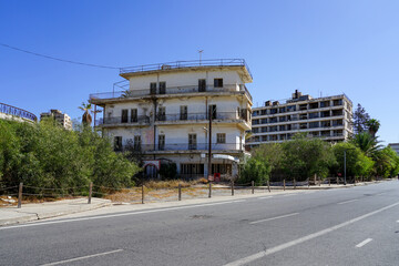 Varosha, the abandoned city in Famagusta in North Cyprus
