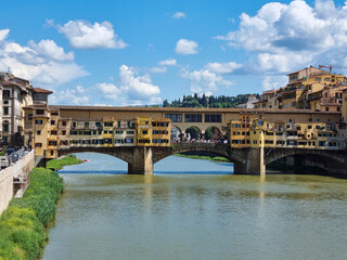 Florence, Italy - Ponte Vecchio on the Arno River