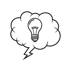 Brainstorming And Innovation Ideas For Creative Solutions And Bright Thinking