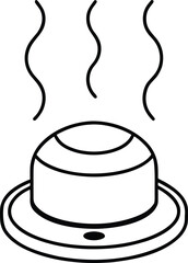 Smoke Alarm Sensor Transparent Background