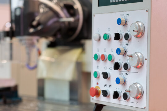 control panel of 3 axis CNC milling machine