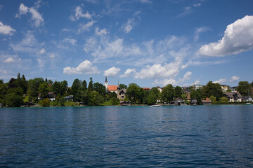 Seewalchen am Attersee in Austria.