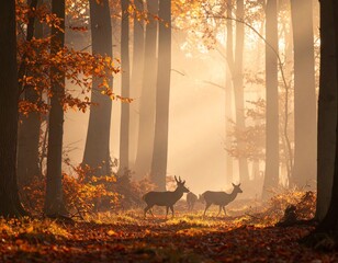 autumn in the forest