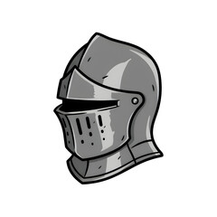 Fototapeta premium helmet on a black background