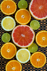 citrus fruit background