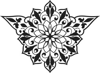 Decorative Golden Islamic Arabesque Vector Ornament EPS10