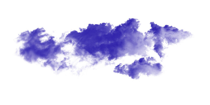 vibrant, abstract deep blue cloud
