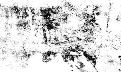 Textured abstract background with black speckles on white isolated on transparent background