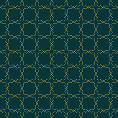 Moroccan Lattice Line Pattern