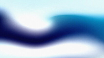 Fototapeta premium Abstract blue and white gradient flowing light and shadow