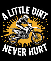 Funny Dirt Bike Design For Motocross Riding