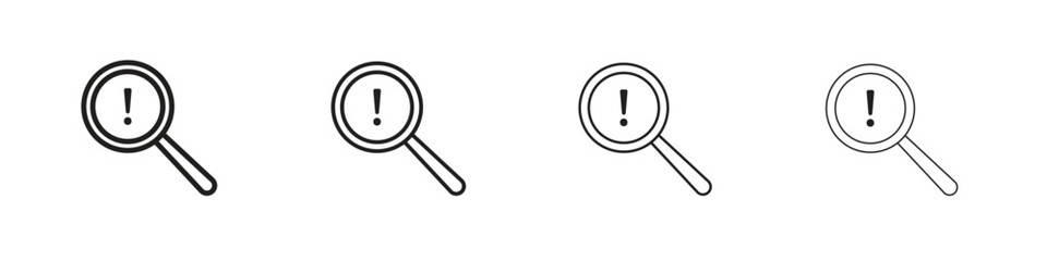 Risk analysis icon outline vector. outline icons collection.