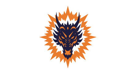 vector illustration of a fire