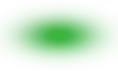 Abstract Green Sphere Fading to Black Background. 