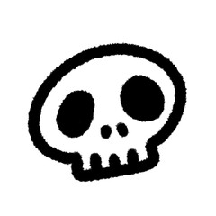 skull and dead png outline, cute cartoon handdraws clipart kids doodle element hand drawn doodle, handwriting clipart, kawaii kids drawing, funny character, childlike sketch, handwritten words,
