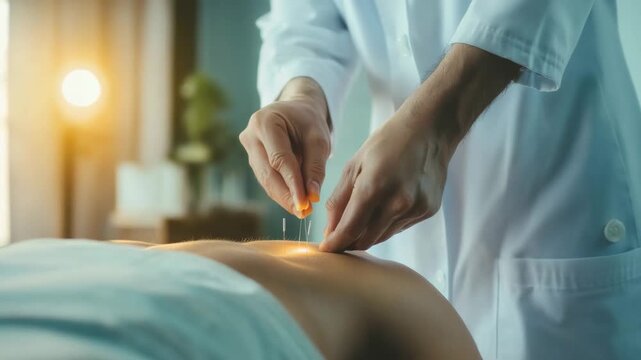 Traditional therapy with precision technique
