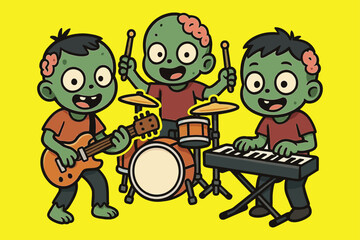 funny monsters spooky halloween party, hallowenn t-shirts cartoon design.