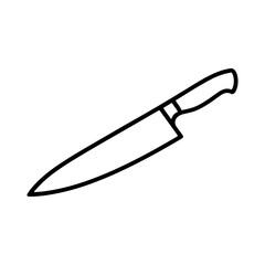 Knife vector illustration Teapot isolated on transparent background