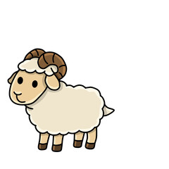 Sheep animal illustration 
