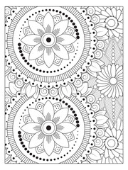 PrintFlowers Coloring Pages For Adules
