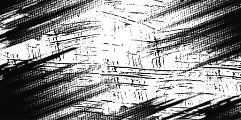 Abstract black in splash, paint, brush strokes, stain grunge isolated on white background