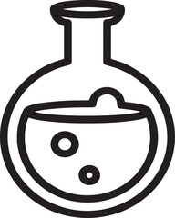 Cooking pot bottle water and wine vector illustration icon isolated cartoon style