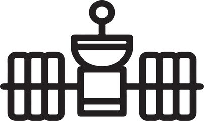 Vector illustration icons of battery man in wheelchair and man with suitcase with kitchen lamp coffee metal design elements