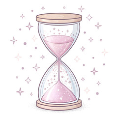 Cute Watercolor Halloween Clipart Set – Kawaii Witch Elements, Ghost, Pumpkin, Magic Potions and Cauldron