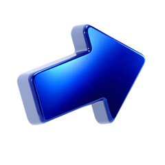 blue arrow icon