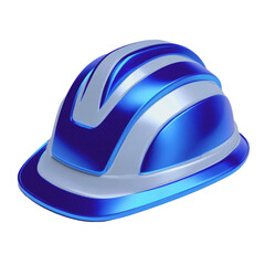 hard hat isolated on white