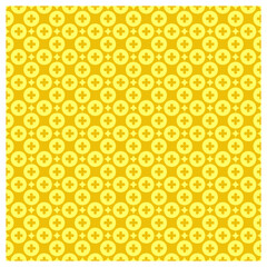seamless hexagons flower pattern