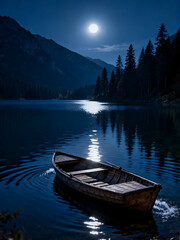 Obraz premium boats on lake