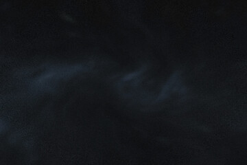 Abstract dark nebula with glowing stellar clusters