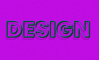 Text Effect Design