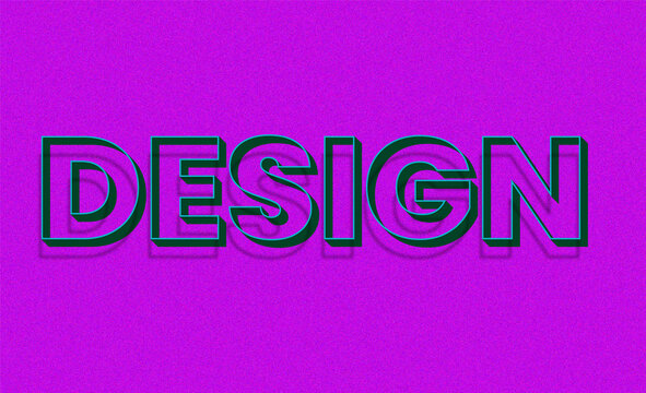 Text Effect Design