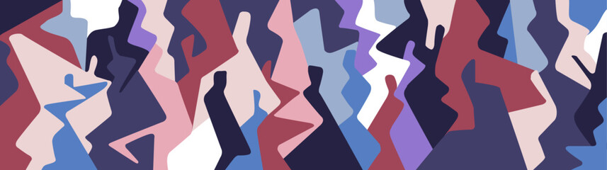  People psychology mental health abstract vector illustration