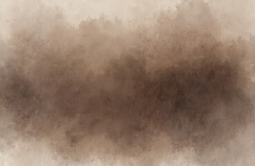 Fototapeta premium Brown, grey watercolor texture background. Abstract artistic design element with rough paper texture, subtle gradient shades. Suitable for creative projects, invitations, decorative designs with