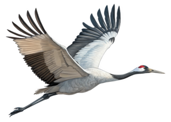 crane on a isolated transparent background	