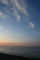 Obraz premium Abend am Meer