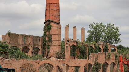 old abandoned factory