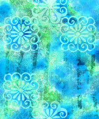 mixed-media Collage Scrapbook Paper