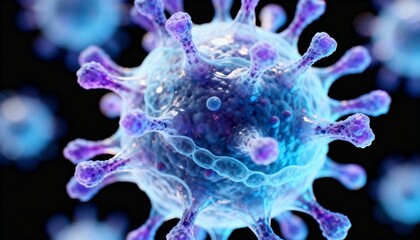 3D DNA Helix Structure — Genetic Molecule Visualization