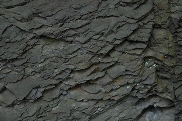 Close up of the surface of the rock. Texture, background.