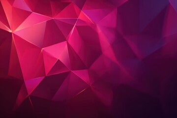 Dark pink abstract geometric background