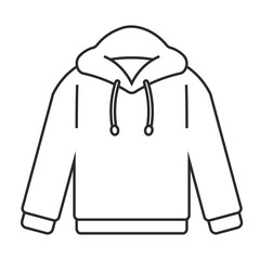 パーカー、洋服、ファッション、コーディネート、おしゃれ関連のイラストセット