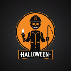 halloween electrician party poster