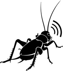 Modern cricket technology symbol representing connectivity and innovation in nature studies and digital communication